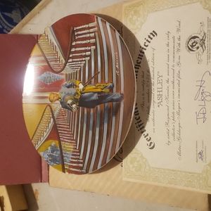 ASHLEY GONE WITH THE WIND COLLECTOR PLATE